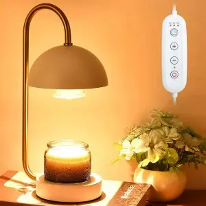 Modern Home Decor Fragrance Auroma Candle Warmer Lamp Electric