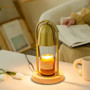 Golden Bell Candle Warmer