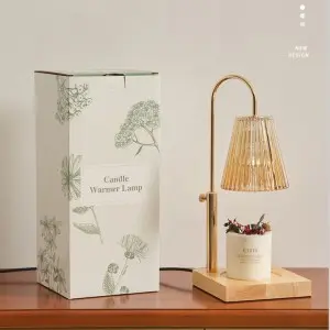 Electric Brand new style candle warmer lamp home decora  fragrance aroma burner wax melter smokeless melting