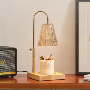 Electric Brand new style candle warmer lamp home decora  fragrance aroma burner wax melter smokeless melting