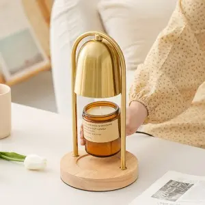 Golden Bell Candle Warmer