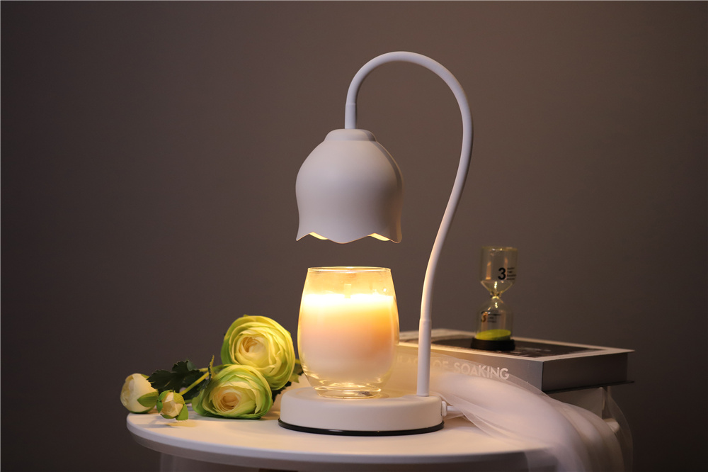 Best simple flower electric candle warmer lamp (2)