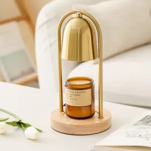 Golden Bell Candle Warmer